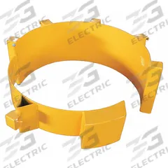 DAYTON Drum Lifter: For 30 gal Drum Capacity, Metal, 545 lb Wt Capacity, Body, Vertical, Yellow (MPN 21VG58). Key specifications — attr1187536: Yellow; attr1187543: Metal; attr1187549: Body; attr1187550: Steel; attr1187565: DAYTON.