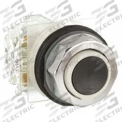 SCHNEIDER Extended Push Button Operator: Non-Illuminated, Extended Profile, Metallic, 30 mm, SPDT (MPN 9001KR3BH13). Key specifications — Brand: SCHNEIDER; Action: Momentary; Series: 9001K; Push Button Material Type: Metallic.