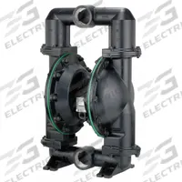 ARO Double Diaphragm Pump: Aluminum Body, 3 in, NPT Connection, 237 gpm, 289 ft Max. Head (MPN 666300-G22-C). Key specifications — Brand: ARO; Seat Material: Buna-N; Check Valve Material: Buna-N.