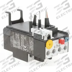EATON IEC Overload Relay: Thermal Protection, 3 Poles, 1NO/1NC, Frame Size C (MPN XTOB010CC1). Key specifications — Brand: EATON; Auxiliary Contact Form: 1NO/1NC; Compatible Contactor Series: XT Mini Contactors; Frame Size: C; Phase Loss Sensitivity: No; Thermal Units Required: None (Relay Includes Integrated Bimetallic Elements); Compatible Contactors: Frame Size C.