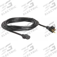 APPROVED VENDOR Power Cord: 15 ft Lg, 3/16, 5-15P Plug, C13 Receptacle, SJT, PVC, 13 A Current (MPN 5XFN7ID). Key specifications — Brand: APPROVED VENDOR; Jacket Material: PVC.
