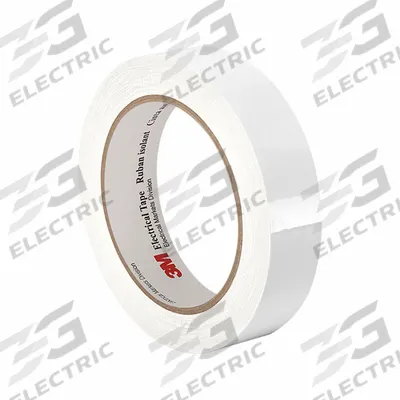 3M Electrical Tape: 3/4 in Wd, 72 yd Lg, 2.5 mil Thick, Polyester Film - Abrasion-Resistant Electrical Tape