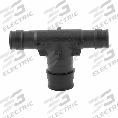 UPONOR Barbed Tee: 1 1/4 in ID x 1 1/4 in ID x 3/4 in ID Size - Expansion Polymer Barbed Tube Fittings