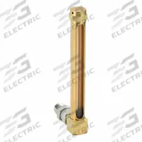 Vented Oil Gauges: 5.67 in Body Ht, 4 1/4 in Sight Ht, 1/4" NPTF Male, 250°F Max. Temp Rating (MPN G657-2). Key specifications — Brand: LDI INDUSTRIES; Compatible with Series: G650 Series; Includes Thermometer: No Thermometer Included; Seal Material: Buna N.