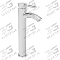 SPEAKMAN Vessel Bathroom Faucet: Neo, Brass, Chrome Finish, 1.2 gpm Flow Rate, Single-Post, Arc (MPN SB-1004-E). Key specifications — Includes: Stainless Steel Inlet Supply Lines; Brand: SPEAKMAN; Series: Neo.