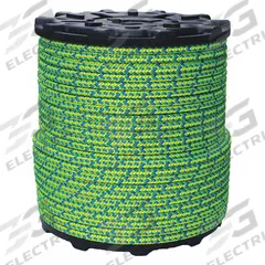 ALL GEAR Rigging and Climbing Rope: Braid, 1/2 in Dia, 825 lb Working Load Limit, 120 ft Overall Lg (MPN AG16SP12600N). Key specifications — Brand: ALL GEAR; Rope Type: Static; Third Color: Yellow.