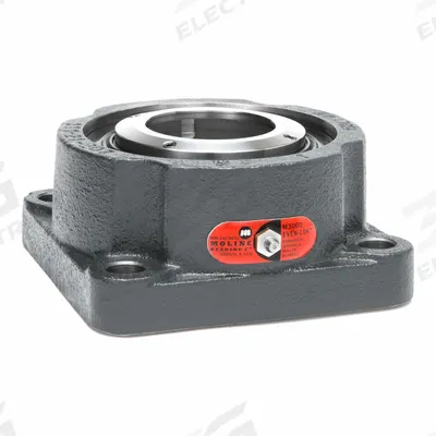 MOLINE BEARING 2 Bolt Flange Bearing: Spherical Roller, 2 in Bore, Cast Iron - Flange-Mount Spherical Roller Bearings