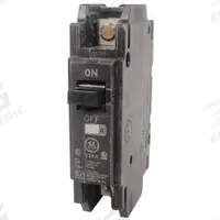 GE Miniature Circuit Breaker: THHQC, 45 A, 120/240V AC, Single Phase, 22kA at 120/240V AC, Std (MPN THHQC2145WL). Key specifications — Amps: 45 A; AC Voltage Rating: 120/240V AC; Phase: Single; Max. AIR Rating: 22kA at 120/240V AC; For Use With: GE Panelboards.