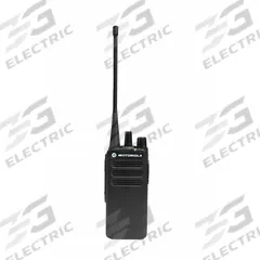 MOTOROLA Handheld Two Way Radio: CP100d Series, VHF, Digital, DMR, 5 W, 16 Channels, No Display (MPN AAH87JDC9JA2AN). Key specifications — Color: Black; FCC License Required: Yes.