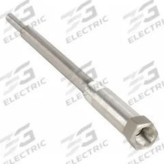 APPROVED VENDOR Threaded Thermowell: Stainless Steel, For 15 in Stem Lg, 15 in Insertion Lg (MPN 24C529). Key specifications — attr1275131: 600°F at 4140 psi; attr1275136: APPROVED VENDOR; attr1275129: 10,000 psi at 60°F.