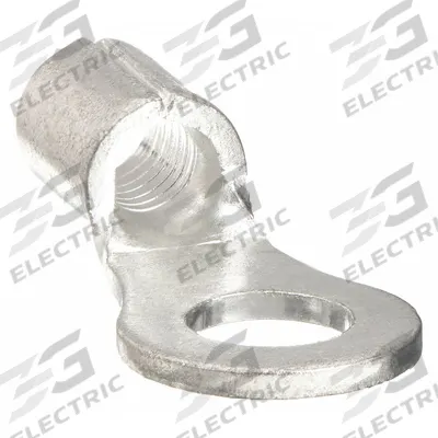PANDUIT Ring Terminal: Bare, #10 Stud Size, 18 AWG to 14 AWG Wire Sizes - Non-Insulated Ring Terminals