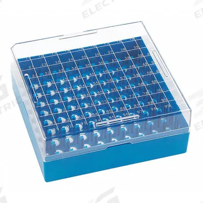 WHEATON Freezer Box: 130 mm Overall Lg, 130 mm Overall Wd - Cold Storage Boxes
