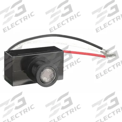 TORK Photocontrol: Flush In-Post Photocell Mounting, SPST, 120V AC - Flush-Mounted Photocells