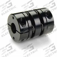 RULAND MANUFACTURING Disc Coupling: 1 1/4 in x 25 mm Bore Dia, 3 1/8 in OD, Round, Clamp On (MPN DCD50-1-1/4"-25MM-A). Key specifications — attr869742: RULAND MANUFACTURING; attr869741: Round; attr869743: Aluminum; attr869746: Yes; attr869747: Stainless Steel; attr869761: Aluminum; attr869778: 2 with Center Spacer; attr869794: Inch to Metric Bore.