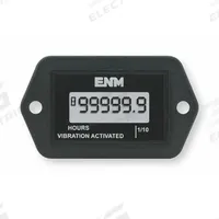 ENM Hour Meter: Hour Meters, Front Panel Mounting, Digital, 2 1/8 in x 1 1/4 in, LCD, Tenth, T54C1. Key specifications — Mounting Style: Flange; Bezel Face Shape: Rectangular; Hour Unit Increment: Tenth; Brand: ENM; Manufacturer Part Number: T54C1; Meter Type_Broad: Digital.