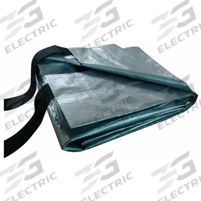 APPROVED VENDOR Tarp: 54.5 ft Lg, 47.67 ft Wd, Heavy Duty, 12 mil, Polyethylene - Hay Cover Polyethylene Tarps