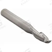CLEVELAND Square End Mill: Carbide, 2 Flute, 3.5 mm Mill Dia, 10.5 mm LOC, 38.1 mm OAL (MPN C76055)