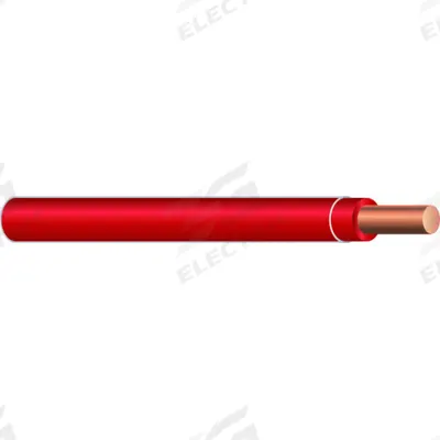 SOUTHWIRE Wire: Copper, 12 AWG, 2 Conductors, Solid, Red/White/Red, 1,000 ft Lg - Copper THHN/THWN Building Wires