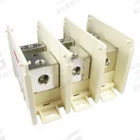 BURNDY Power Distribution Block: Open, Lug, Lug, 14 AWG – 2/0 AWG For Line Side Wire Sizes (MPN BDBMCS1F3). Key specifications — attr1361688: Surface; attr1308686: BURNDY; attr1361672: Copper.