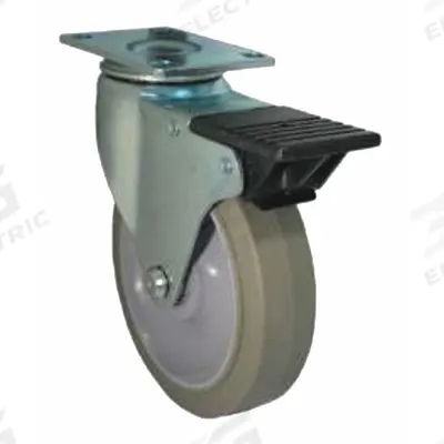FLEXCART Caster Set: Caster Set, Gray - Casters & Sets