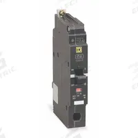 SQUARE D Miniature Circuit Breaker: 15 A, 277V AC, Single Phase, 35kA at 277V AC, 1 Poles, Std (MPN EGB14015). Key specifications — Phase: Single; Amps: 15 A; AC Voltage Rating: 277V AC; Max. AIR Rating: 35kA at 277V AC; For Use With: Square D NF Panelboards; Brand: SQUARE D.