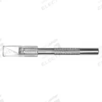 WESTCOTT Hobby Knife: Triangular, 1 in Blade Lg, 0.19 in Blade Thick, Steel, 5 1/4 in Handle Lg (MPN 13970). Key specifications — attr307565: Stainless Steel; attr307563: Steel; attr307566: No; attr324883: WESTCOTT.