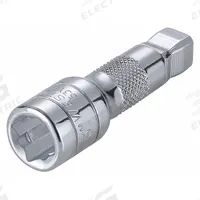 WESTWARD Socket Extension: 1/2 in Input Drive Size, 1/2 in Output Drive Size, 3 in Overall Lg, Std (MPN 53YV74). Key specifications — attr1204978: Not Insulated; attr1204980: Locking Not Included; attr1204984: WESTWARD; attr1204970: Chrome.