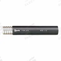 Conduit: 1 1/2 in Trade Size, Black, 25 ft Nominal Lg, ATX (MPN ATX-15-25). Key specifications — Conduit Color: Black; Brand: LIQUATITE; Series: ATX.