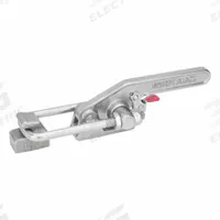 JW WINCO Latch Type Toggle Clamp: Horizontal, Includes Locking Handle, 25 mm Hook Adjustment - Max (MPN 852.3-4000-T6S-NI). Key specifications — Brand: JW WINCO; Handle Style: Locking Horizontal Handle.