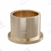 Flanged Sleeve Bearing: Bronze, SAE 841, 32 mm Bore, 38 mm OD, 32 mm Lg, -35°F to 300°F, 2 PK (MPN FFM3238-32B). Key specifications — System of Measurement: Metric; Material Grade: SAE 841; Flange Type: Flanged; Brand: OILITE.