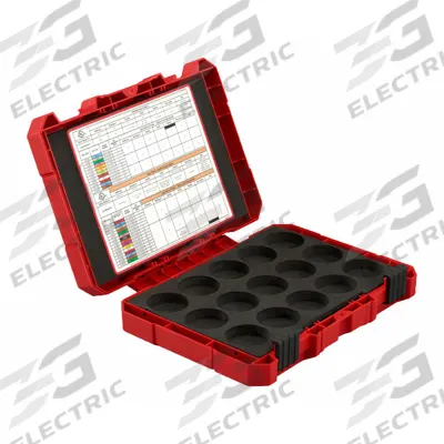 MILWAUKEE Tool Case: For Use With Milwaukee U Style Dies (MPN 49-16-CASE) - Crimping Die Holders