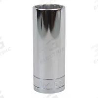 SK PROFESSIONAL TOOLS Socket: SAE, 1/2 in Drive Size, 15/16 in Socket Size, 12-Point, Deep, Chrome (MPN 40830). Key specifications — attr1204417: SK PROFESSIONAL TOOLS; attr1204392: Chrome.