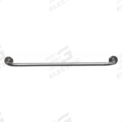 HEALTHSMART Wall Grab Bar: Straight, 32 in Lg, 1 in Dia, Steel, Chrome-Plated - Standard Grab Bars