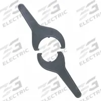 SPEARS Tank Adapter Wrench: 2 in Pipe Size, 8 in Overall Lg, PVC, Polypropylene (MPN TAW-020). Key specifications — Material: PVC; Brand: SPEARS.