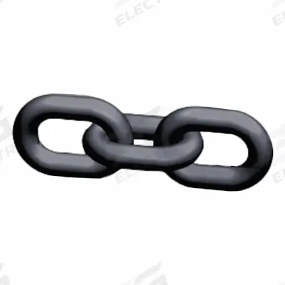PEWAG Chain: 1/2 in Trade Size, 100 Chain Grade, Alloy Steel, 15,000 lb Working Load Limit - Grade-100 Lifting Chains