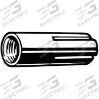 APPROVED VENDOR Drop-In Anchor: 5/8"-11 Thread Size, 2 1/2 in Overall Lg, 7/8 in Dia, Steel, 10 PK (MPN U30577.062.0001). Key specifications — Thread Type: Coarse; Brand: APPROVED VENDOR.