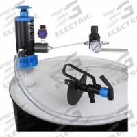 GOATTHROAT PUMPS Air Drum Pump: Pump w/ Discharge Hose & Nozzle, 1:1, 4.5 gpm Max. Flow Rate, PP (MPN GT200RTBTG-AK). Key specifications — Brand: GOATTHROAT PUMPS; Suction Tube Material: PP.