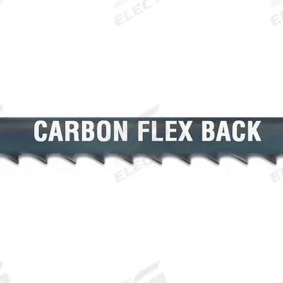 MORSE Band Saw Blade: Carbon Steel, 9 ft 3 in, Flex Back - Wood-Cutting Blades for Curved Cuts