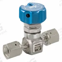 HAM-LET Ultra High Purity Diaphragm Valve: 3/4 in, 316L Stainless Steel, 225 psi Max Pressure (CWP) (MPN 2LDS12R-FV). Key specifications — Diaphragm Material: Chromium Cobalt Nickel; Brand: HAM-LET; Standards: SEMI F20-0305.