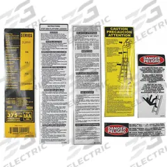 DEWALT Label Kit: For 20X992/20X993/20X994/20X995/20X996, Fits Louisville Ladder Brand (MPN PK-DXL3410-XX). Key specifications — For Use With Grainger Item Number: 20X992; For Use With Mfr. Model Number: DXL3410-10; Fits Brand: Louisville Ladder; Product Type: Label Kit; Brand: DEWALT.