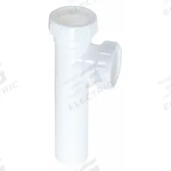 APPROVED VENDOR End Outlet Tee: Plastic, White, 1 1/2 in Nominal Pipe Size, Slip (MPN 35387). Key specifications — Includes: Baffle; Brand: APPROVED VENDOR; Material: Plastic; Connection Type: Slip.