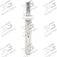 APPROVED VENDOR Anchor Rivet: 1/4 in Dia, 3/4 in Overall Lg, Round, Nylon, Plain, Plastic, 5 PK (MPN 61ASR25075). Key specifications — Brand: APPROVED VENDOR.