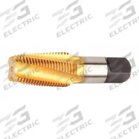 WIDIA GTD Spiral Flute Tap: 1/2"-14 NPT, 4 Flute, Taper Chamfer, Black Oxide Cobalt (MPN VTSFT8006)