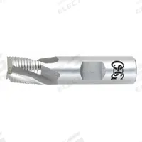 OSG Roughing End Mill: Cobalt, 4 Flute, Fine Pitch, 1-1/4" Mill Dia, 1-1/4" LOC, 3-3/4" OAL (MPN 4205800)