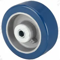 APPROVED VENDOR Caster Wheel: 5 in Wheel Dia., 2 in Wheel Wd, Polyurethane, 1,250 lb Load Rating (MPN 2RZD2). Key specifications — Brand: APPROVED VENDOR; Wheel/Tread Color: Blue.
