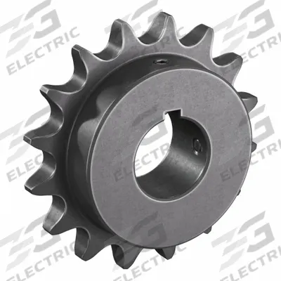 TRITAN Roller Chain Sprocket: 80, For 1 in Chain Pitch, 1 3/4 in Bore Dia, 16 Teeth - Size 80 Fixed-Bore Roller Chain Sprockets