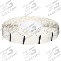 GLUE DOTS Film Tape Dots: Permanent, Disc, 1/2 in Pre-Cut Dia, 15.63 mil Thick, Rubber, Transparent (MPN DSP31-401)