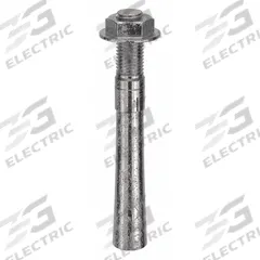 MKT FASTENING Wedge Anchor: 9 in Overall Lg, 1 in Dia, 1"-8 Thread Size, 2 1/4 in Thread Lg, 4 PK (MPN 271900S). Key specifications — Brand: MKT FASTENING; Finish Type: Plain.
