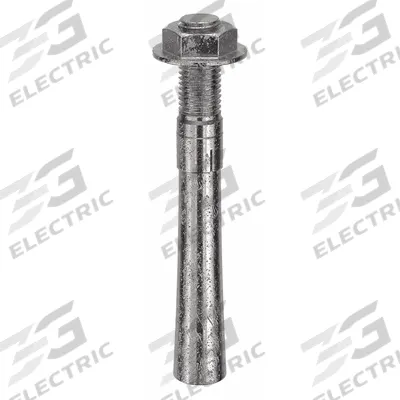 MKT FASTENING Wedge Anchor: 9 in Overall Lg, 1 in Dia, 1"-8 Thread Size, 2 1/4 in Thread Lg - 316 Stainless Steel Wedge Anchors