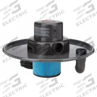 SHOP-VAC Drum-Top Vacuum Head: Wet/Dry, 55 gal Tank Size, 1 1/2 in Hose Dia, 80 cfm Air Flow, Std (MPN 9700606). Key specifications — Standards: cULus; Brand: SHOP-VAC.
